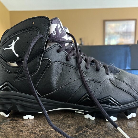 Nike Air Jordan Retro VII Oreo MCVS Baseball Softball Cleats - Picture 7 of 7
